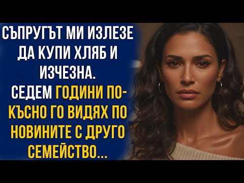 Видео: Мъжът ми излезе за хляб и изчезна… 7 години по-късно го видях с НОВО СЕМЕЙСТВО!