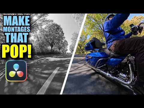 Видео: ХВАТИТ делать скучные слайд-шоу и монтажи! ДЕЛАЙТЕ ЭТО в Davinci Resolve!