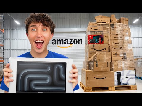 Видео: Мы купили потерянные посылки Amazon на сумму 10 000 долларов