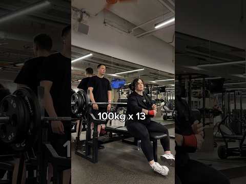 Видео: Пожала 100 на 13 средним хватом
