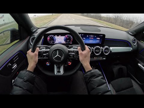 Видео: Mercedes-AMG GLB 35 2025 года — тест-драйв от первого лица