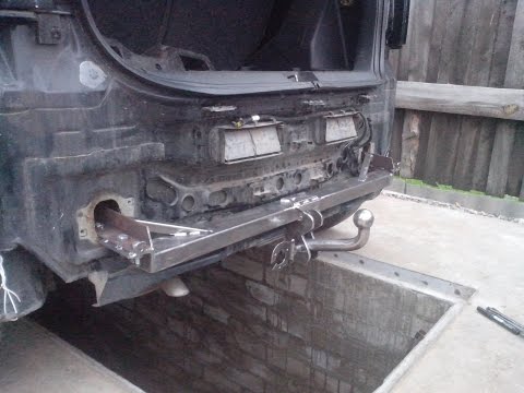 Видео: Самодельный фаркоп на nissan note