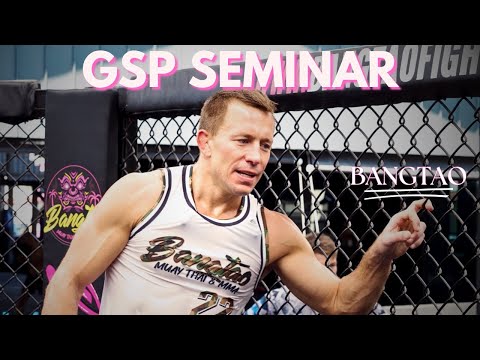 Видео: Семинар GSP | Техника 4: Действие, Реакция, Ответ | Бангтао Муай Тай и ММА | Жорж Сен-Пьер
