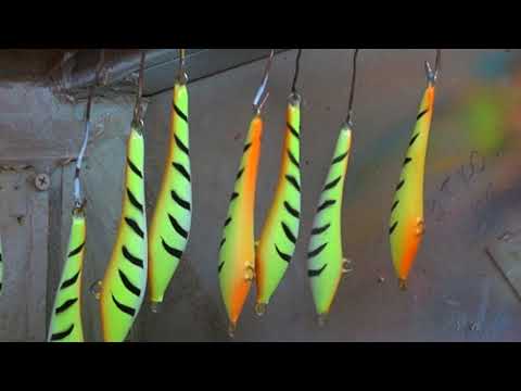 Видео: Как быстро сделать трафарет для покраски воблера.