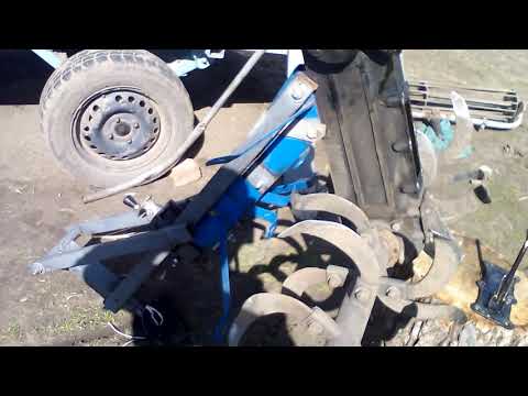 Видео: # Мотоблок : Ремонт и доработка фрезы тяжёлого мотоблока Кентавр 1080Д .