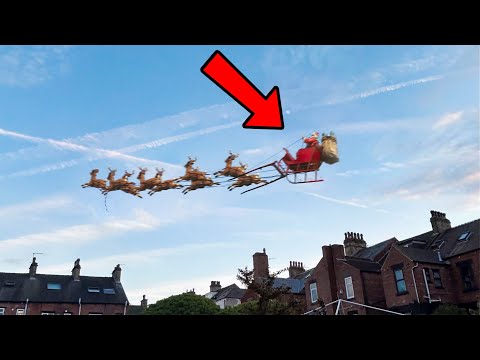 Видео: 20 случаев, когда Санта-Клауса видели на камеру