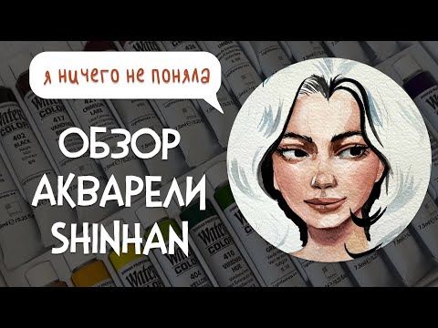 Видео: ОБЗОР акварели ShinHan Professional. Плюсы и минусы. Вечный вопрос - PWC или Professional?