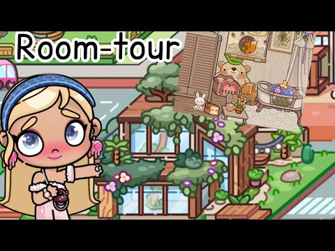 Видео: Room-tour | New room ? | в аватар Ворлд рутина влог routine vlog 