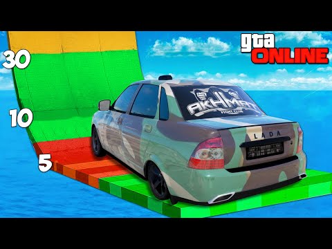 Видео: НА СКОЛЬКО ГРАДУСОВ ЗАЕДЕТ ЧИТ ТАЧКА ПО ОГРОМНОЙ ДУГЕ? ЭКСПЕРИМЕНТЫ В ГТА 5 ОНЛАЙН