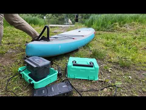 Видео: Качаем сап правильно! Компрессор Berkut SUP 200