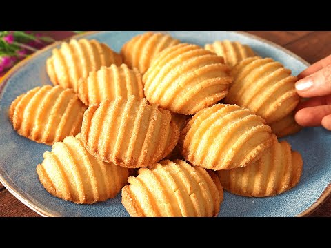 Видео: Никто не догадается, как вы его сделали! Самое вкусное печенье! Тает во рту!