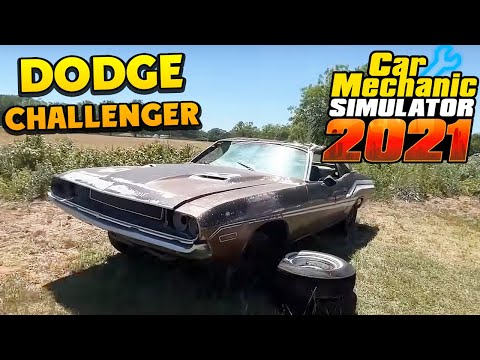 Видео: Реставрация Dodge Challenger R/T 1970 - Car Mechanic Simulator 2021 #246