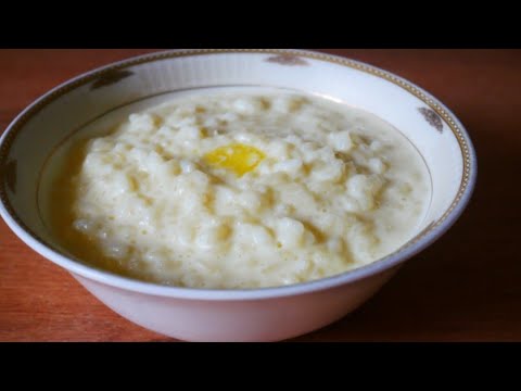 Видео: Рисовая молочная каша