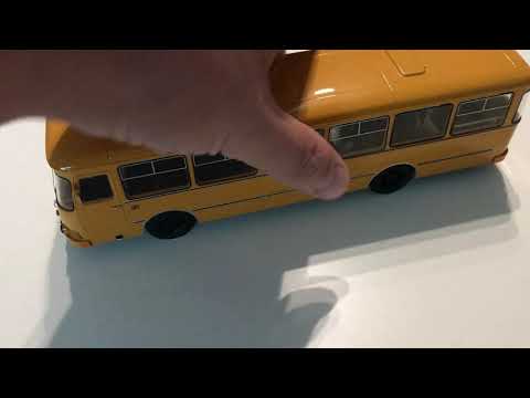 Видео: Обзор Лиаз 677м от SSM 1:43