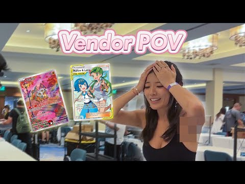 Видео: ТОРГУЙТЕ С МНОЙ НА ВЫСТАВКЕ КАРТ SOCAL TCG | Точка зрения продавца | Выставка карт SoCal TCG в Га...