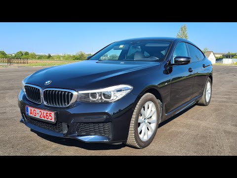 Видео: BMW 6-series Gran Turismo M Sport 620d xDrive 190hp 2018! Камеры 360⁰, webasto, smart key, фаркоп!