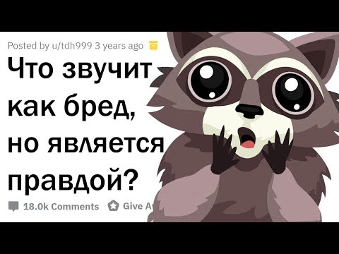 Видео: РЕАЛЬНЫЕ ФАКТЫ, КОТОРЫЕ ЗВУЧАТ КАК ЛОЖЬ