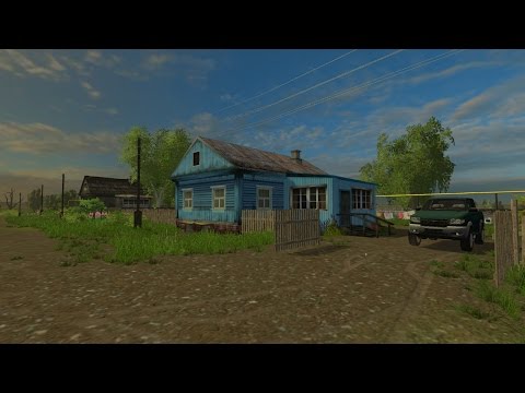 Видео: Farming Simulator 2015 обзор карты ''Перестройка-1986''