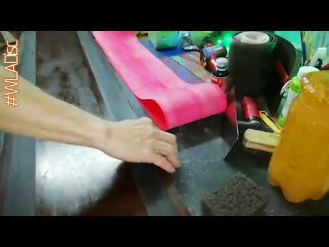 Видео: Красное Дерево #WLADisc ..делаем гибкую доску у себя на столе дома