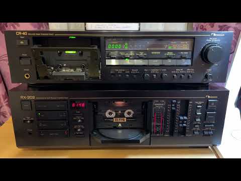 Видео: CR40 против RX-202. Nakamichi. У кого звук непобедимей?