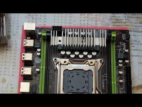 Видео: Самодельный радиатор на мосфеты китайской материнки  LGA 2011  ALZENIT  X79 V2. 81 B
