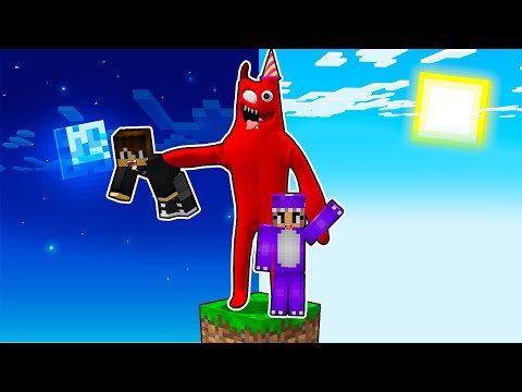 Видео: МАЙНКРАФТ НО НА ОДНОМ БЛОКЕ ЗЛОЙ БАНБАН В МАЙНКРАФТЕ! ЕНОТИК GARTEN OF BANBAN 3 MINECRAFT