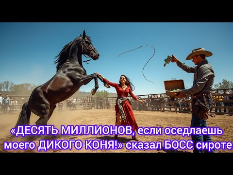 Видео: «ДЕСЯТЬ МИЛЛИОНОВ, если оседлаешь моего ДИКОГО КОНЯ!» — сказал БОСС сироте