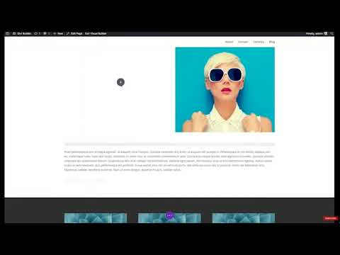 Видео: Обзор визуального конструктора Divi Builder