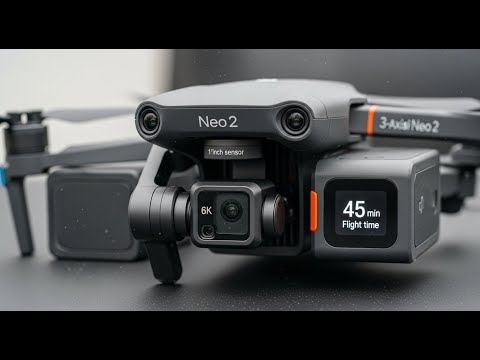 Видео: DJI Neo 2 — крупная утечка данных раскрывает камеру 6K, 1-дюймовый сенсор и 45-минутное время пол...