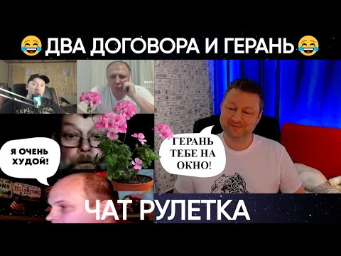 Видео: Два договора и герань на окне 😂(юмор) чат рулетка