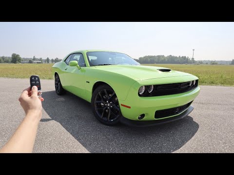 Видео: Dodge Challenger RT Plus 2023 года: запуск, выхлопная система, осмотр, тест-драйв и обзор