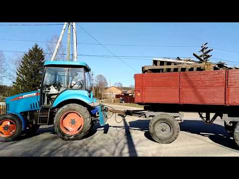 Видео: Мир! Труд! Май! Вожу мусор на Агромаше