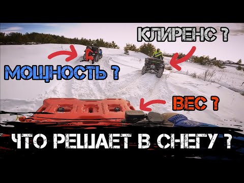 Видео: Первая снежная катка в 2024 году после снегопадов! Кама квадро 27" в глубоком снегу! #trending #kama