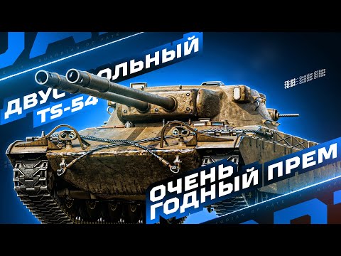 Видео: TS-54 — ОЧЕНЬ ГОДНАЯ ДВУСТВОЛКА ИЗ КОРОБОК ВАФФЕНТРАГЕРА! 😈 ЗАЛПУЮ ДО ТРЕХ ОТМЕТОК!