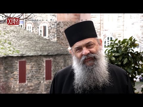Видео: Арсеније Светогорац: Монах Светог Манастира Ватопед ЕКСКЛУЗИВНО за ТВ Храм!