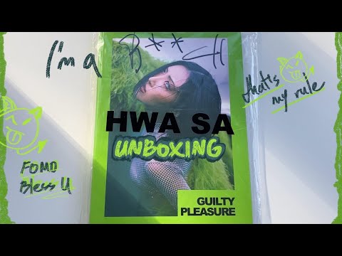 Видео: ✿ распаковка HWASA 'guilty pleasure'