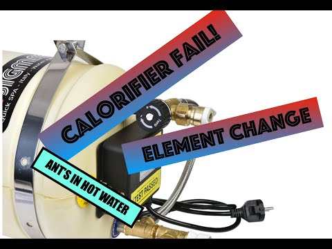 Видео: Горячая вода! Вот это да! Водонагреватель/бойлер. Мы заменим наш. Будет ли он работать?