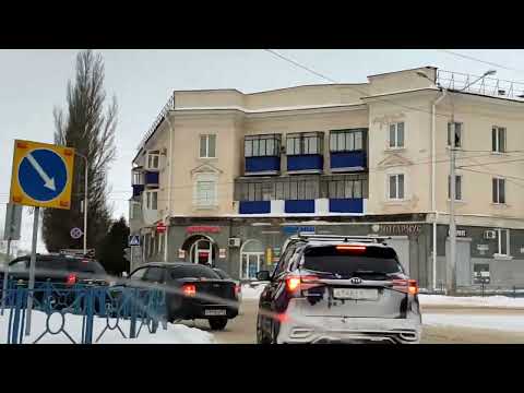 Видео: По г.Октябрьскому на машине