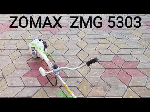 Видео: Мотокоса Zomax ZMG 5303, 4303, 3303 Проффесиональная линейка Зомакс кусторезов!