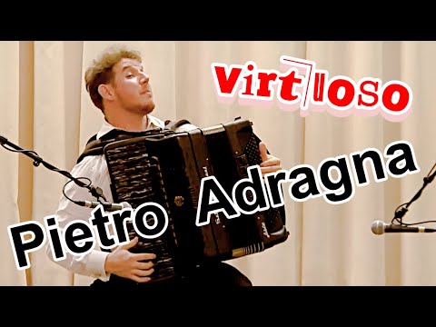 Видео: Итальянский аккордеонист-виртуоз/ Italian virtuoso accordion player  Pietro Adragna  Novosibirsk