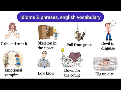 Видео: Негативные сленговые слова | Идиомы и фразы с предложениями | Идиомы и фразы | Английский словарь