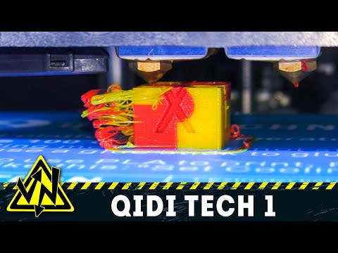 Видео: ДВУХЦВЕТНЫЙ 3D ПРИНТЕР QIDI TECH