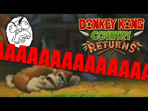 Видео: КРИКИ, ВОПЛИ, СЛЁЗЫ И ПСИХОПАТИЯ - Donkey Kong Country Returns