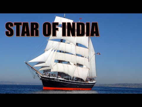 Видео: «Звезда Индии». Старейшее действующее парусное судно в мире.