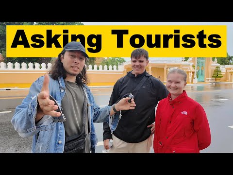 Видео: Расспрашиваем туристов о Камбодже в Королевском дворце 🇰🇭