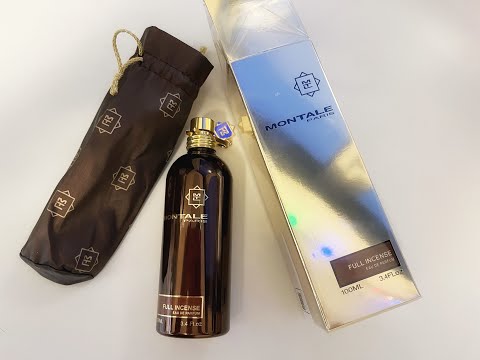 Видео: распаковка аромат Full Incense от Montale, не типичный монталевский аромат