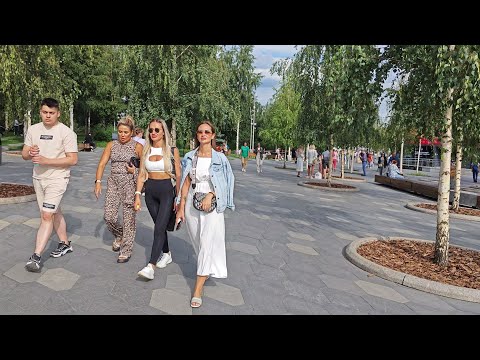 Видео: Москва. Парк Зарядье. Лето 2023