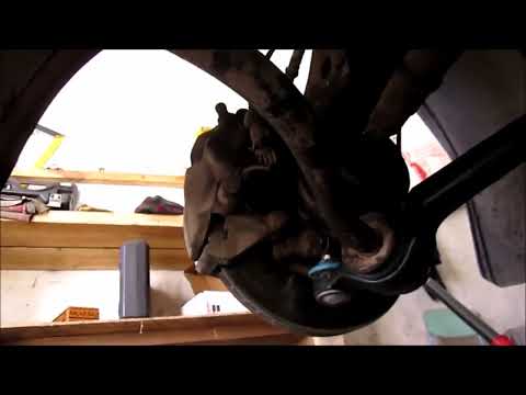 Видео: Замена передних рычагов подвески на АУДИ 100 С 4  Quattro.  Часть- 3 1