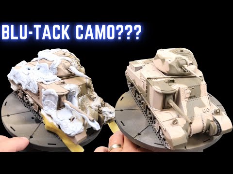 Видео: Я попробовал Blu-Tack для камуфляжной маскировки — вот что получилось