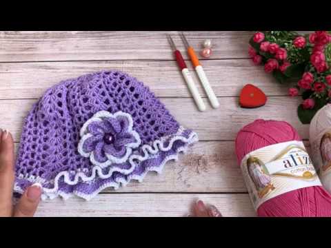 Видео: МК..ПАНАМКА ДЛЯ ДЕВОЧКИ ..НА ОБХВАТ ГОЛОВЫ 45 - 47 см..